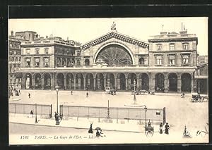 Ansichtskarte Paris, La Gare de l`Est, Bahnhof