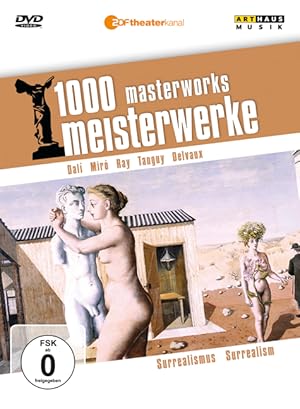 1000 Meisterwerke - Surrealismus [DVD] / Regie von Reiner E. Moritz; Dalí, Miró, Ray, Tanguy, Del...
