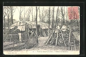 Ansichtskarte Sènart, Cabane de Bucheron, Forstwirtschaft