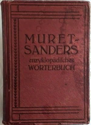 Bild des Verkufers fr Muret-Sanders Encyclopaedic English - German and German - English Dictionary. part 1 only zum Verkauf von Chapter 1