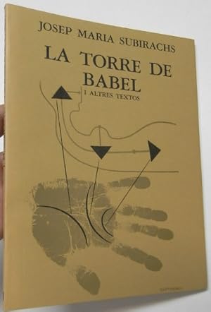 Imagen del vendedor de La torre de Babel i altres textos a la venta por Librera Mamut