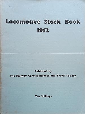 Imagen del vendedor de Locomotive Stock Book 1952 a la venta por The Book House  (PBFA)