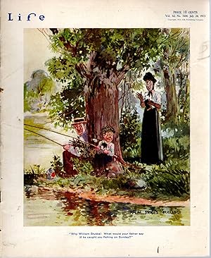 Seller image for Life Magazine, Volume 62, No. 1604: July 24, 1913 for sale by Dorley House Books, Inc.
