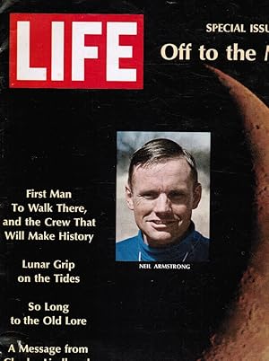 Image du vendeur pour Life Magazine: off to the Moon, July 4, 1969 mis en vente par Bookshop Baltimore