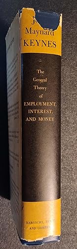 Bild des Verkufers fr The general theory of employment, interest, and money. zum Verkauf von Rodger Friedman Rare Book Studio, ABAA