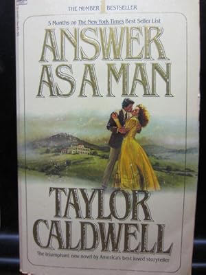 Seller image for ANSWER AS A MAN for sale by The Book Abyss