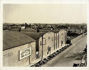 COLLECTION OF 6 PHOTOS DOCUMENTING THE HOLLYWOOD STUDIOS (ca. mid-1930s)