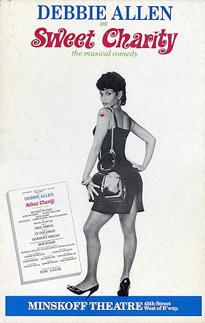 NEIL SIMON'S SWEET CHARITY (1986) Theatre poster