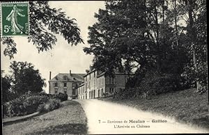 Ansichtskarte / Postkarte Gaillon Yvelines, L'Arrivee du Chateau