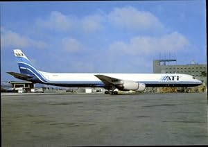 Image du vendeur pour Ansichtskarte / Postkarte Amerikanisches Frachtflugzeug ATI Air Transport International, McDonnell Douglas DC-8-71F, N603AL mis en vente par akpool GmbH