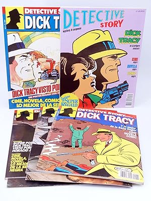 DETECTIVE STORY DICK TRACY 1 A 5. COMPLETA (Vvaa) New Comic, 1989. OFRT