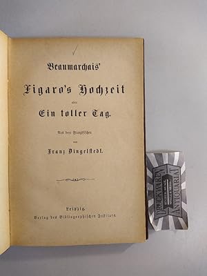 Immagine del venditore per Beaumarchais' figaro's Hochzeit oder Ein toller Tag. venduto da Druckwaren Antiquariat