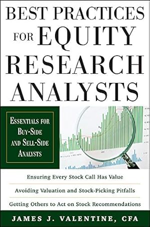 Seller image for Best Practices for Equity Research Analysts: Essentials for Buy-Side and Sell-Side Analysts for sale by Pieuler Store