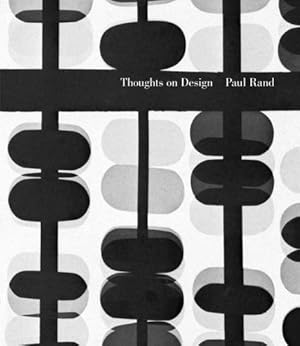 Imagen del vendedor de Thoughts on Design a la venta por Pieuler Store