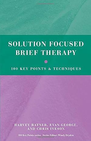 Seller image for Solution Focused Brief Therapy (100 Key Points) for sale by Pieuler Store