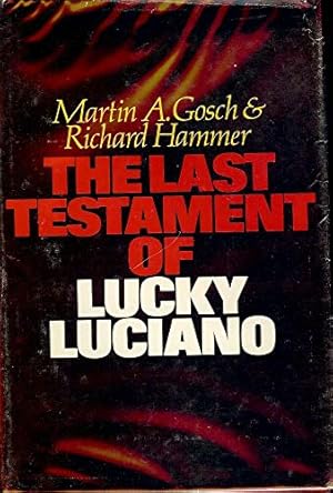 Seller image for The Last Testament of Lucky Luciano for sale by Pieuler Store