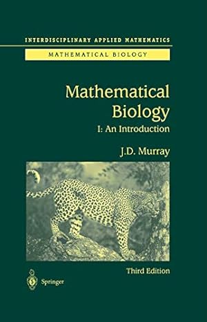Seller image for Mathematical Biology: I. An Introduction for sale by Pieuler Store