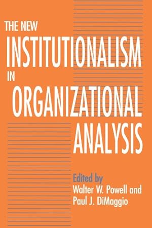 Imagen del vendedor de The New Institutionalism in Organizational Analysis a la venta por Pieuler Store