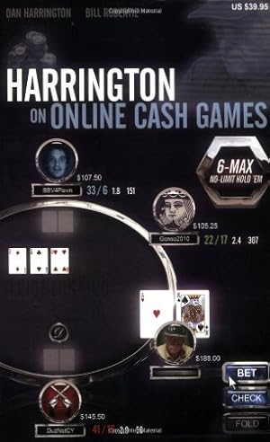 Bild des Verkufers fr Harrington on Online Cash Games: 6-Max No-Limit Hold 'em zum Verkauf von Pieuler Store