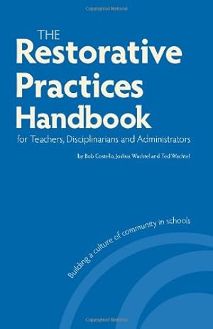 Immagine del venditore per The Restorative Practices Handbook venduto da Pieuler Store