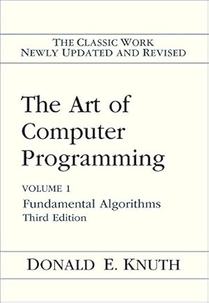 Immagine del venditore per The Art of Computer Programming, Vol. 1: Fundamental Algorithms, 3rd Edition venduto da Pieuler Store