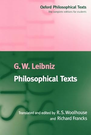 Seller image for Philosophical Texts (Oxford Philosophical Texts) for sale by Pieuler Store