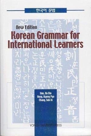 Bild des Verkufers fr Korean Grammar for International Learners zum Verkauf von Pieuler Store