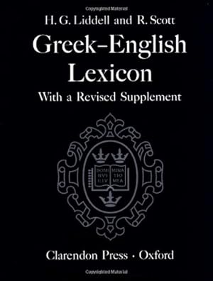 Seller image for A Greek-English Lexicon for sale by Pieuler Store
