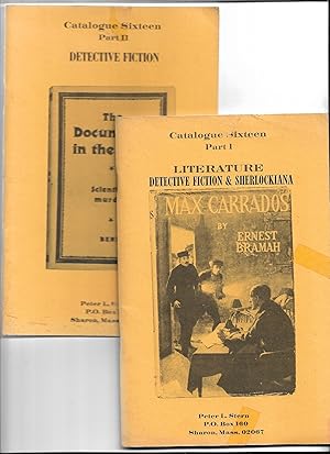 2 x Bookseller Catalogues - Detective Fiction and Sherlockiana (Catalogue 16, Parts 1 & 2)