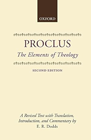 Seller image for The Elements of Theology: A Revised Text with Translation, Introduction, and Commentary for sale by Pieuler Store