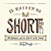 Seller image for I'd Rather Be Short: 100 Reasons Why It's Great to Be Small for sale by Pieuler Store