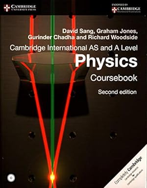 Immagine del venditore per Cambridge International AS and A Level Physics Coursebook with CD-ROM (Cambridge International Examinations) venduto da Pieuler Store