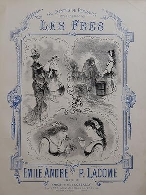 Seller image for LACOME Paul Les Fes Chant Piano ca1880 for sale by partitions-anciennes