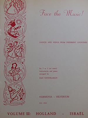 Dances and Songs from Different Countries Holland Israël Flûte Piano 1972