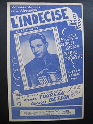 L'Indécise Pierre Toureau Accordéon