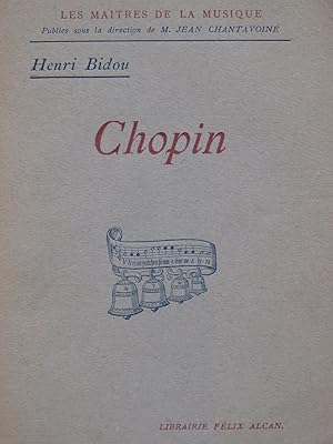 Imagen del vendedor de BIDOU Henri Chopin 1925 a la venta por partitions-anciennes