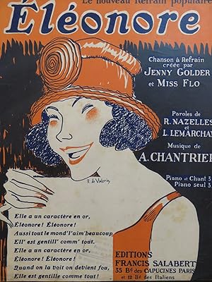 Seller image for CHANTRIER A. lonore Piano 1922 for sale by partitions-anciennes