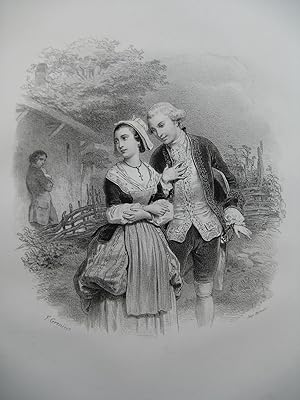 François GRENIER Illustration XIXe siècle