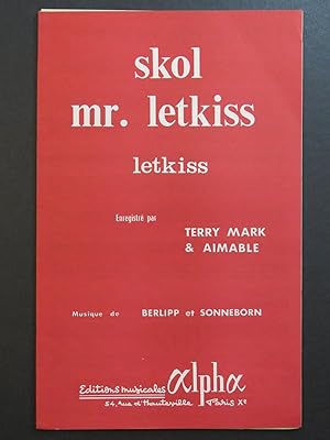 Seller image for Skol Mr Letkiss et Letkiss in the Morning Terry Mark Aimable 1965 for sale by partitions-anciennes