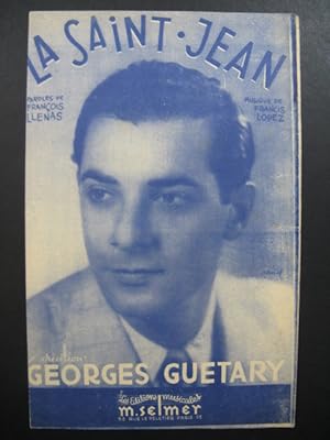 Seller image for La Saint Jean Georges Gutary Chanson for sale by partitions-anciennes