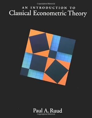 Immagine del venditore per An Introduction to Classical Econometric Theory venduto da Pieuler Store