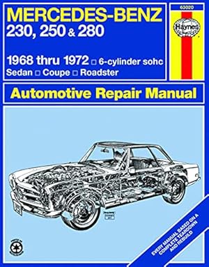 Immagine del venditore per Mercedes Benz 230, 250 and 280, 1968-1972 / 6-Cylinder sohc / Sedan, Coupe, Roadster Automotive Repair Manual venduto da Pieuler Store