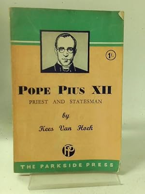 Bild des Verkufers fr Pope Pius XII, Priest and Statesman: A Biography zum Verkauf von World of Rare Books