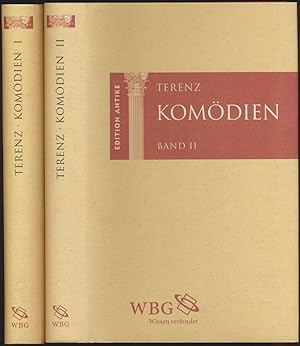 Komödien. Lateinisch und deutsch. 2 Bände (komplett). Herausgegeben, übersetzt und Kommentiert vo...