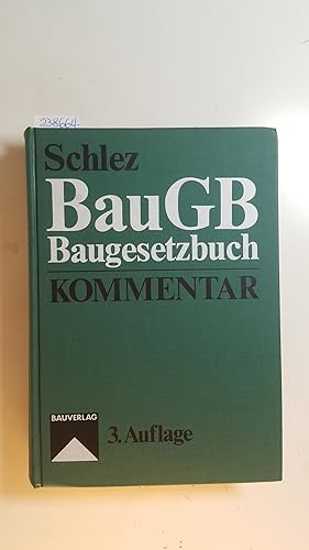 Seller image for Baugesetzbuch : BauGB ; Kommentar for sale by Gebrauchtbcherlogistik  H.J. Lauterbach
