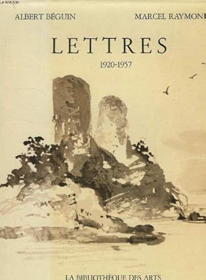 Seller image for Lettres : 1920-1957 for sale by JLG_livres anciens et modernes