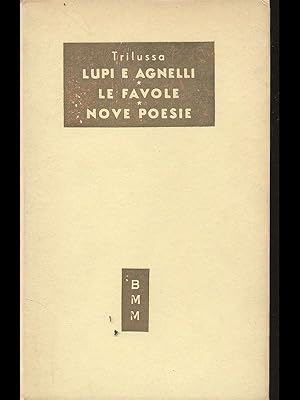 Seller image for Lupi e agnelli - le favole - nove poesie for sale by Librodifaccia