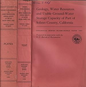Seller image for Geology, water resources and usable ground-water storage capacity of part of Solano County, California for sale by Biblioteca di Babele