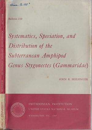 Seller image for Systematics, speciation, and distribution of the subterranean amphipod genus stygonectes (Gammaridae) for sale by Biblioteca di Babele