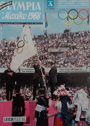 (Olympiade 1968) OLYMPIA in Mexiko 1968. SPORT-JAHRES-MEISTER Ausgabe A, Nr. 4, 20. Oktober